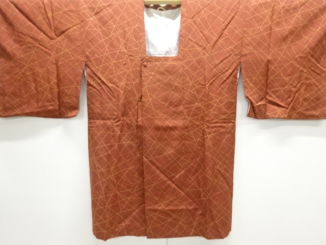 JAPANESE MICHIYUKI COAT / ABSTRACT LINE DRAWING